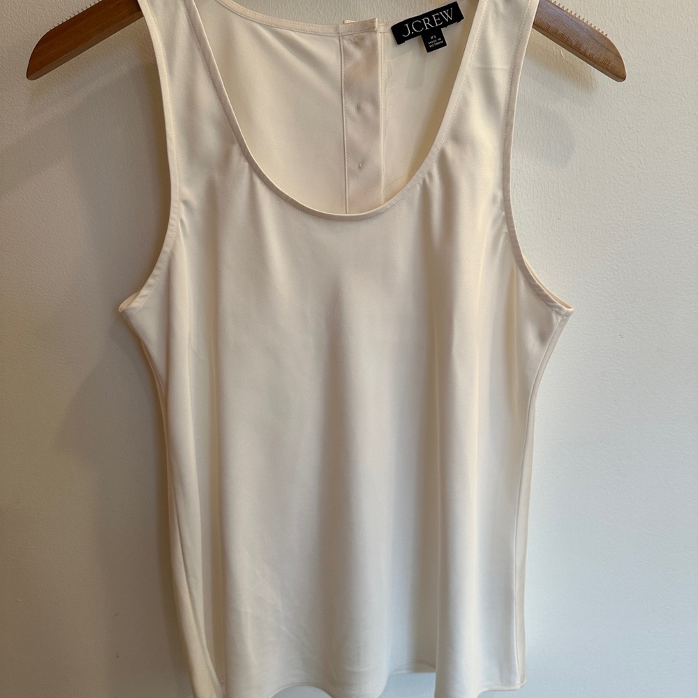 J. Crew Women's Cream Tank Top